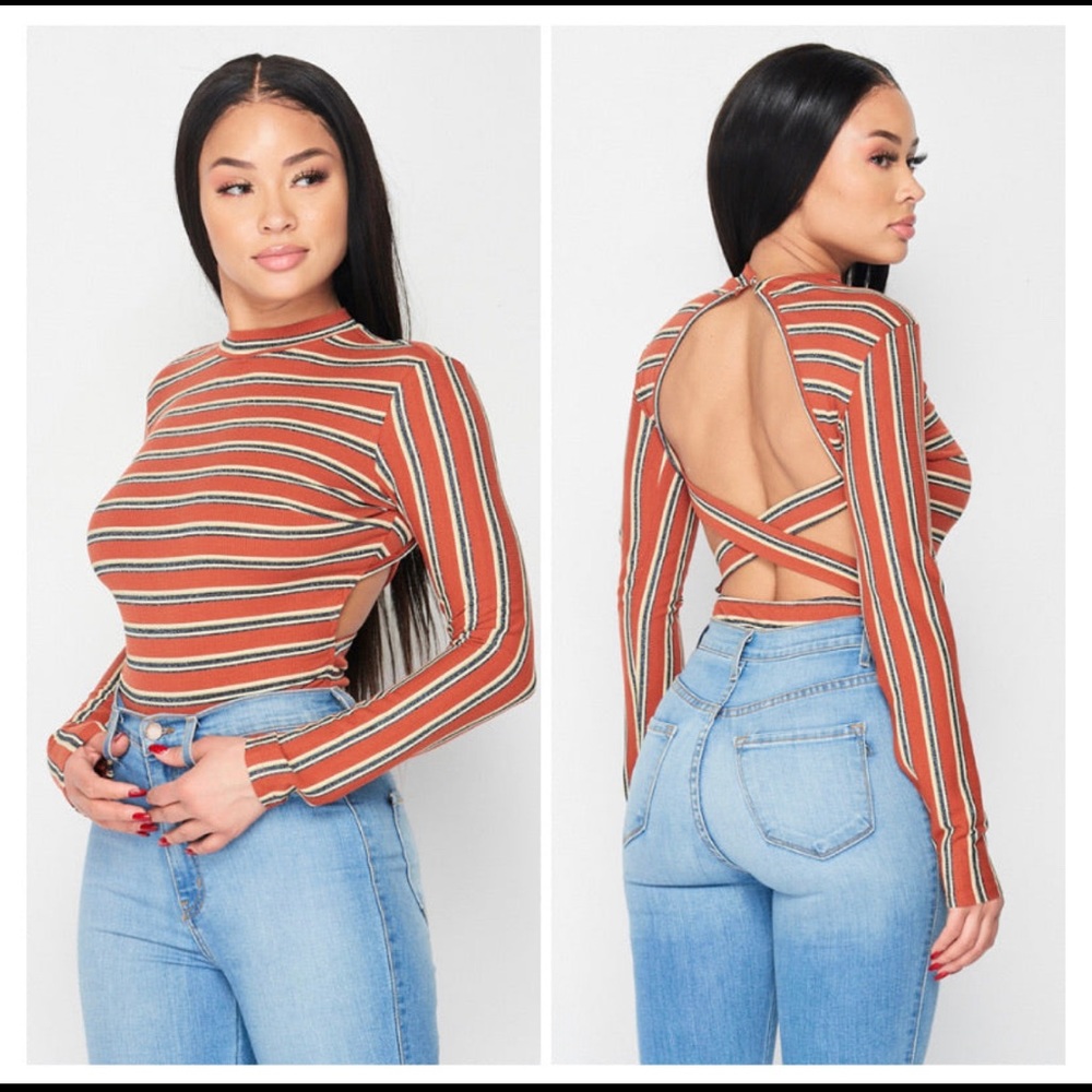 New Back Out Bodysuit